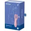 Клиторальный вибратор Satisfyer Threesome 3 с тремя пальчиками Рожевий - миниатюра 4