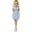 Кукла Barbie Модница голубые бантики (HYT93) - миниатюра 1