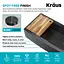 Кухонна мийка Kraus Kore KWF210-33/PGM, Графит - мініатюра 7