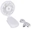 Вентилятор аккумуляторный Bo-Camp Mini Fan With Clamp White (8520960) - миниатюра 2