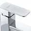 Смеситель для умывальника G-Ferro KUB-001 GF1296 Хром - миниатюра 2