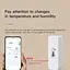 Розумний датчик температури та вологості Tuya Smart Bluetooth з дистанційним моніторингом - мініатюра 5