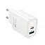 Адаптер сетевой HOCO Gentle charger N61 1USB/1Type-C, 20W/3A, PD/QC| - миниатюра 3