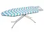 Дошка для прасування Casa Si Superstandard Basic 120x38 White/Green Zigzags (CS95150E166) - мініатюра 1