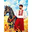 Набір для розпису по номерах Козак у полі, Ideyka, 30x40 см, КНО8467 - мініатюра 1