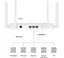Модем маршрутизатор Wi-Fi-6 Huawei AX2 V2 Ws7001-22 (53030ADN) - мініатюра 6