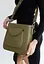 Жіноча шкіряна сумка Stella оливкова - мініатюра 9