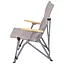 Кресло раскладное Bo-Camp Chelsea Grey серое (DAS303258) - миниатюра 5