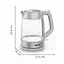 Электрочайник Tefal Glass Kettle 1.7 л стекло с подсветкой бело-серебряный kuh0015398 - миниатюра 4