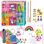 Детский набор творчества "Приключения единорогов 6 в 1" 37048, 220+ элементов - миниатюра 1