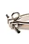 Зажим для половых губ с поводком Master Series Pussy Tugger Adjustable Vagina Clamp with Chain - миниатюра 4
