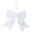 Украшение декоративное Yes! Fun Бант 12x13.5 см белое (975089) - миниатюра 1