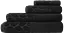 Рушник банний Soho 90х150 см Leaves Graphite pbe0050750 - мініатюра 2