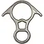 Восьмерка Climbing Technology Otto Rescue stainless Steel (1053-4D61700) - миниатюра 1