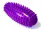 Массажный ролик Almond EasyFit овальный з шипами фиолетовый (EF-1071-V) - миниатюра 1