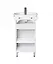 Тумба Мойдодир Фокус 50 з умивальником Solo 50 Білий - мініатюра 2