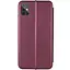 Кожаный чехол-книга Classy для Samsung Galaxy A51 Бордовый - миниатюра 2