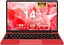 Ноутбук WOZIFAN Laptop W7 14inch 6/256Gb Red - мініатюра 1