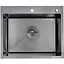 Кухонная мойка Kroner KRP Schwarze - 6050HM PVD (3,0/1,0 мм) (CV025260) - миниатюра 1