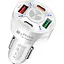 Автомобильное зарядное устройство No Brand CWa 2USB 2Type-C PD20W QC 3.0 White (3650552) - миниатюра 1