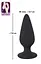 Анальна пробка Orion Black Velvets Heavy Plug Small 7.8 см (чорний) - мініатюра 5