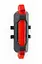 Велосипедна фара задня 3 Led USB 10 Lm чорний корпус (G0000890) - мініатюра 1
