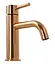 Смеситель для умывальника Rea Lungo rose gold low розовое золото низкий REA-B4500 Теплый закат - миниатюра 1