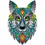 Пазли дерев'яний Eureka 2D Wolf 180 елементів 473614  - мініатюра 1