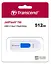 USB флеш накопичувач Transcend 512GB JetFlash 790 White USB 3.1 (TS512GJF790W) - мініатюра 3