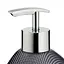 Дозатор для мыла керамический Moiree, черный (20202) - миниатюра 2