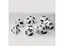 Набор кубиков Opaque 7 Dice Set - White , 7 шт. (g7dopaq07) - миниатюра 4