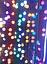 Гирлянда штора Роса с шариками 3х1м Цветная - миниатюра 2