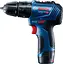 Шурупокрут-дриль ударний акумуляторний Professional GSB 12V-30 12В Bosch teh0025293 - мініатюра 6