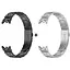 Комплект ремешков Tamister для фитнес-браслета Xiaomi Mi Band 8 и 9 Bead design Black-Silver - миниатюра 1