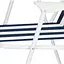 Стул Outtec складной синяя полоска - миниатюра 8