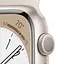 Смарт-годинник Apple Watch Series 8 GPS, 45mm, Starlight, Starlight Sport Band (Grade B) Seller Refurbished - мініатюра 3