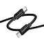 Кабель Hoco Type-C to Type-C Surpass Fast Charging Data cable X115 1 м 240W/5A - мініатюра 3