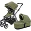 Дитяча коляска Thule Sleek Soft Green on Black з люлькою (TH 11000030) - мініатюра 1