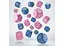 Набір кубиків Crosshairs Compact D6: Blue&Pink (20 шт.) (STCA02) - мініатюра 2