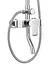 Душова система Rea Bloom хром white з виливом REA-P9527, Хром - мініатюра 4
