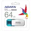 Флеш-накопичувач Adata Flash 64Gb USB 2.0 AUV 240 White (AUV240-64G-RWH) - мініатюра 3