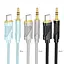 Аудіоадаптер Hoco UPA30 Friend digital audio conversion cable Type-C 1 м сірий - мініатюра 5