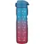 Пляшка для води ION8 1000 мл BPA Free Times To Drink (ЕКО пляшка) Blue &amp; Pink (I8RF1000PBPMOT) - мініатюра 1