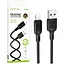 USB-кабель Borofone BX113 Silicone Lightning 3 м - мініатюра 1