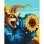 Картина по номерам Котик современный Козак Марианна Пащук Brushme 40x50 см разноцветная 000276943 - миниатюра 1