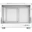 Корпус DeepCool CH160 Mesh White (R-CH160-WHNMI0-G-1) [146740] - мініатюра 5