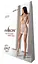 Бодистокинг Passion BS096 white - миниатюра 6