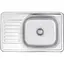 Кухонная мойка Kroner KRP Satin - 6642 (0,8 мм) (CV025281) - миниатюра 1