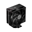 Кулер для процессора PcCooler RT400 Digital, Black, алюминий/медь, 1x120 мм, Intel 1851/1700/1200/115x, AMD AM5/AM4, цифровой LED экран, высота 152 мм, до 235 Вт (RT400-BKNWL - миниатюра 1