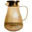 Кувшин Vittora Hola VT-5904-1500 стеклянный с крышкой из стали Золотистый 1500 мл - миниатюра 1